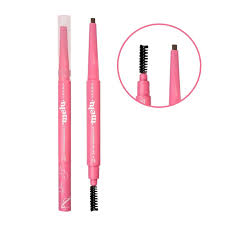 Ruby Rose Lapis de Sobrancelhas chanfrando com pincel 2 em 1 Melu MS