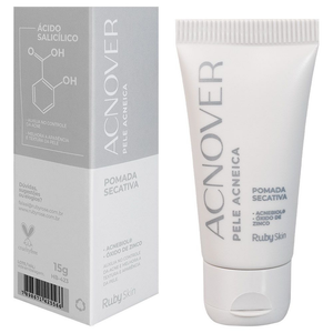 Pomada secativa acnover ruby rose 15g