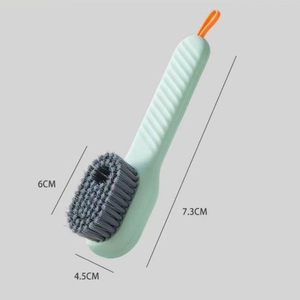 Escova Limpa Sapato Com Dispenser Reservatório