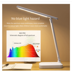 Luminária De Leitura recarregavel 16 LED touch Ajustável com 3 modos Para Lateral De Cama/Mesa/Estudo