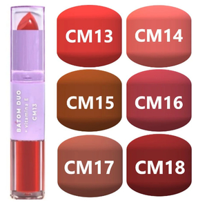 Batom Duo Com Vitamina E Mood Matte HB8614 - RUBY ROSE