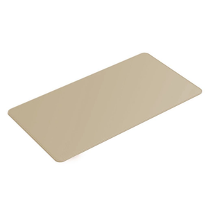 Mouse Pad Grande Couro Ecológico Costurado Básico 70 X 30 Qualidade Exccelente Antiderrapante Mouse Essencial 