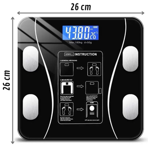Balança Digital Medidora Corporal Bioimpedância até 180kg
MARAVILHOSA QUALIDADE EXCELENTE, AS MAIS VENDIDAS