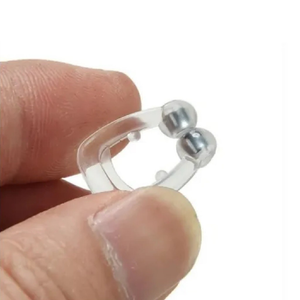 Aparelho Anti-ronco Apneia Dilatador Nasal Silicone Durma Bem c/ estojo