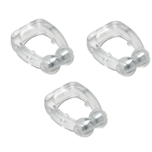 Aparelho Anti-ronco Apneia Dilatador Nasal Silicone Durma Bem c/ estojo