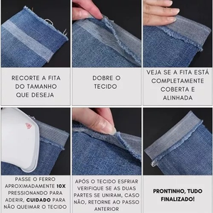 Bainha Mágica Instantanea Dupla Face (Fita Termocolante) 2cm X 50 Metros