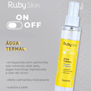 Água Termal On Off Ruby Skin Ruby Rose 120 ml