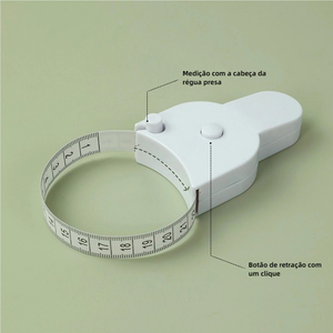 Fita De Medição Corporal/Fita Métrica Antropométrica Corporal Com Cálculo De Imc Da