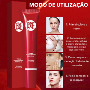 Creme forte original para remover manchas escuras/clareamento pigmentado/cuidados com a pele QRJZ DV4D