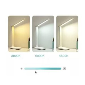 Luminária De Leitura recarregavel 16 LED touch Ajustável com 3 modos Para Lateral De Cama/Mesa/Estudo