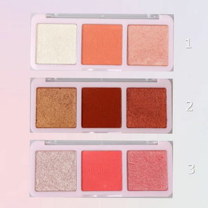 Trio De Blush E Iluminador - HBF583 - Ruby Rose