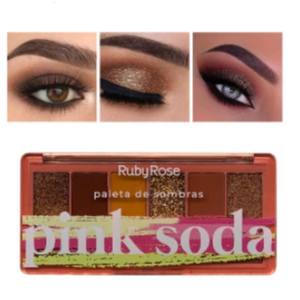 Paleta de Sombras Bebidas Ruby Rose - Todas as Cores