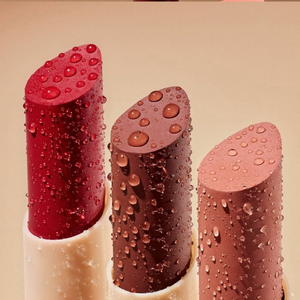 Batom Creamy Matte Glass Ruby Rose - 8 Cores Intensas com Alta Pigmentação e Acabamento Aveludado