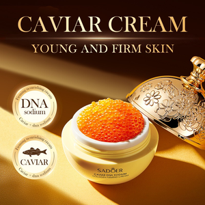 Caviar DNA Colágeno De Sódio Creme Firmador SADOER Facial Hidratante E 30g