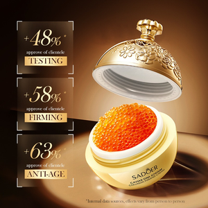 Caviar DNA Colágeno De Sódio Creme Firmador SADOER Facial Hidratante E 30g