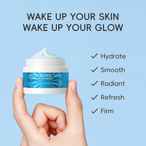 Laikou Creme Facial Ácido Hialurônico Levantamento Firmador Hidratante Reduzir Rugas 25g