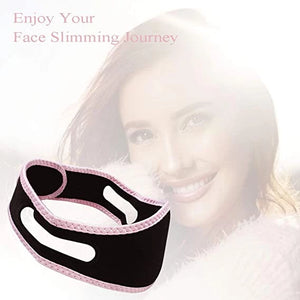 1 Peça Cinto De Levantamento Facial / Redutor De Pressão Facial Com Duplo Queixo, Sem Dor Anti-Rugas