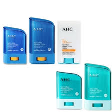 AHC Natural Perfection Proteção Dupla Stick Protetor Solar Alta Proteção Invisível SPF50+/PA++++ 14/22g MS
