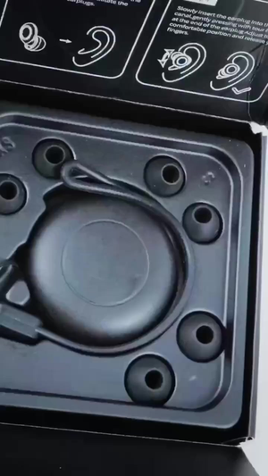 Tampões De Ouvido Com Cancelamento De Ruído , Silicone Super Macio , Redução De 27 dB , Reutilizáveis Para Dormir , Trabalhar várias utilidades