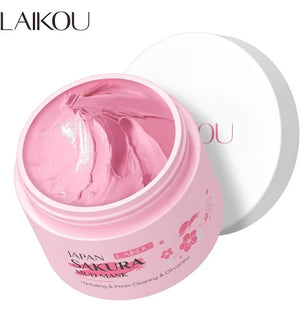 LAIKOU Máscara de Lama Sakura 25g/0.88 , Rejuvenescimento Controle De Oleosidade MS