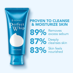 SENKA Senka Perfect Whip Collagen Sabonete Facial espuma de limpeza facial Colágeno De Espuma De Chicote Perfeito 120g