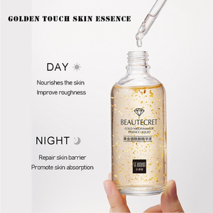 24K Ouro Niacinamida Essência Facial Hidratante Anti Idade E Rugas Sérum Ácido Hialurônico Encolhimentos Poros Reparos Pele Seca Solta
