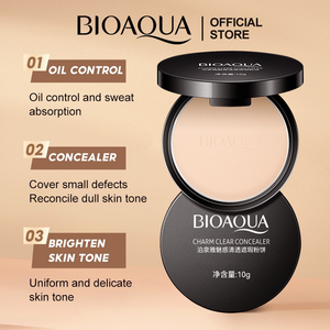 BIOAOUA Cushion Cream Waterproof Oil Control Lightweight Natural Concealer Refill Foundation Fixing Makeup -beauty