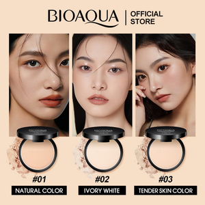 BIOAOUA Cushion Cream Waterproof Oil Control Lightweight Natural Concealer Refill Foundation Fixing Makeup -beauty