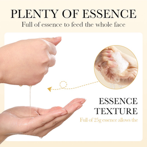 24K Ouro/Ácido Hialurônico/Vitamina C Ampola Soro Máscara Para Clareamento Hidratante Iluminar A Pele 25g