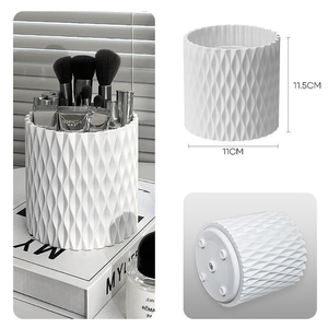 Porta-Pinceis Giratório de 360° para pincéis de maquiagem(Enviar imediatamente)