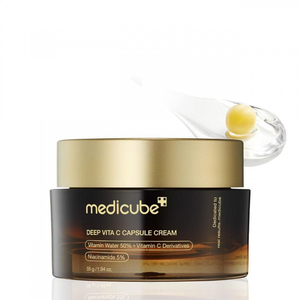 Medicube Deep Vita C Cápsula Creme Iluminador Firmador Barreira Da Pele Vitamina Facial Cuidados Faciais 55ml