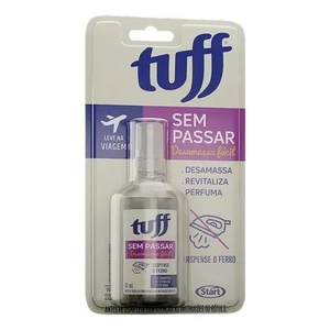 Desamassa Roupa Fácil Sem Passar Tuff 60 MLSpray Tuff Ideal Para Viagem