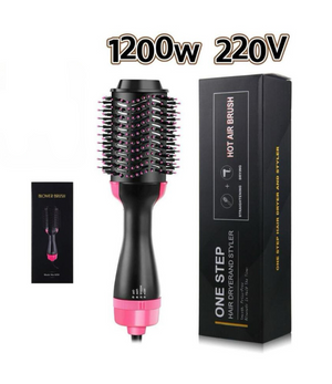 Escova Secadora Alisadora Elétrica Quente Cabelo com 3 em 1 Hair Styler 110v e 220v