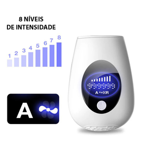 Depilador A Laser 900 Mil Pulsos Portátil Elimina Pelos Indolor Seguro e Eficaz