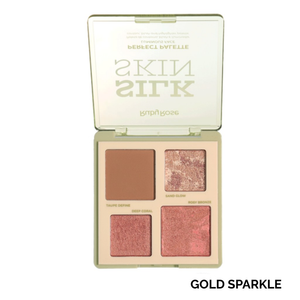 Paleta Contorno Blush Iluminador Ruby Rose Silk Skin HBM1003