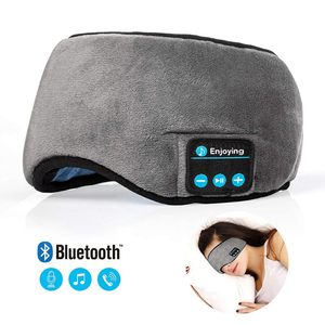 Tapa Olho Máscara Dormir Fone De Ouvido Bluetooth Confortável