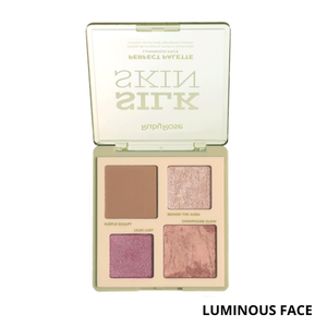 Paleta Contorno Blush Iluminador Ruby Rose Silk Skin HBM1003