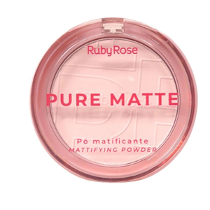 Pó Compacto Matificante Ultrafino Pure Matte Ruby Rose 6,5g - HBM402 Hot Sale