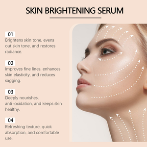 Vitamina C Essência Facial Glutationa Fade Manchas Escuras Levantamento Endurecimento Hidratante Suavização Rejuvenesced