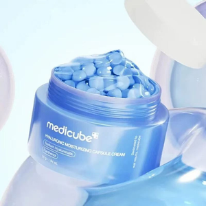 Medicube Cápsulas De Ácido Hialurônico Creme Cápsula De Coagulação 55g Hidratante Clareador De Longa Duração Água Glitte