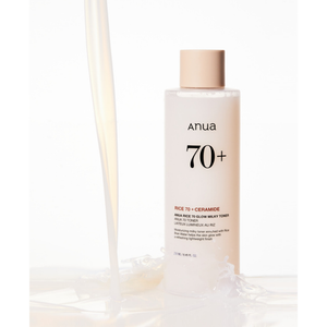 ANUA Rice 70 Glow Milky Toner 250ml/Ceramida 7 Essência De Barreira Hidratante 50ml/70 Loção De Leite Intensiva150ml
