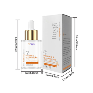 Vitamina C Essência Facial Glutationa Fade Manchas Escuras Levantamento Endurecimento Hidratante Suavização Rejuvenesced