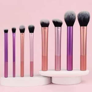 ANA1108 Conjunto De Pincéis De Maquiagem Profissional De 8 Unidades De Contém Pincel De Pó