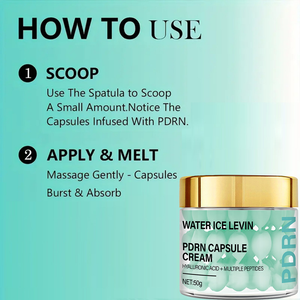 PDRN Cápsula Creme Com Ácido Hialurônico E Peptídeos Anti Rugas Firmador Hidratante Facial De Hidratação Profunda Para P