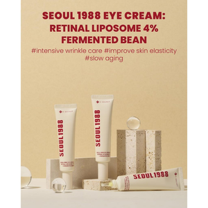 [K-SECRET] SEOUL 1988 Eye Cream: Retinal Liposome 4% + Fermented Bean, 30ml