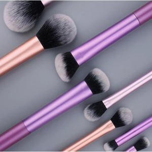 ANA1108 Conjunto De Pincéis De Maquiagem Profissional De 8 Unidades De Contém Pincel De Pó