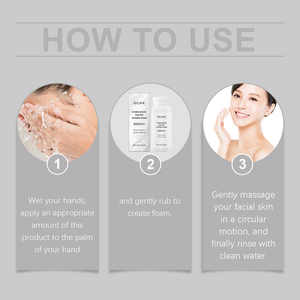 Pó Enzimático Para Lavagem Facial Em Limpador De Espuma Com Bromelaína AHA Esfolia Suavemente Desobstrui Os Poros Pele L