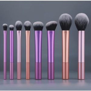 ANA1108 Conjunto De Pincéis De Maquiagem Profissional De 8 Unidades De Contém Pincel De Pó
