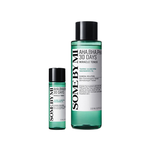 Some By Mi Aha Bha Pha complexo de ácidos para esfoliação química da pele 30dias Miracle Tônico 2 Types (30ml,150ml)