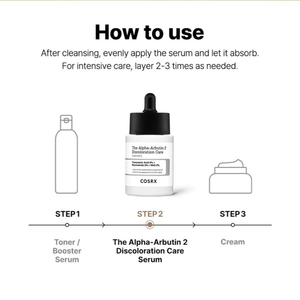 [COSRX] Nova Promoção De Lançamento Do Soro Alpha-Albutina Excluir Os Vestígios De Problemas De Pele !